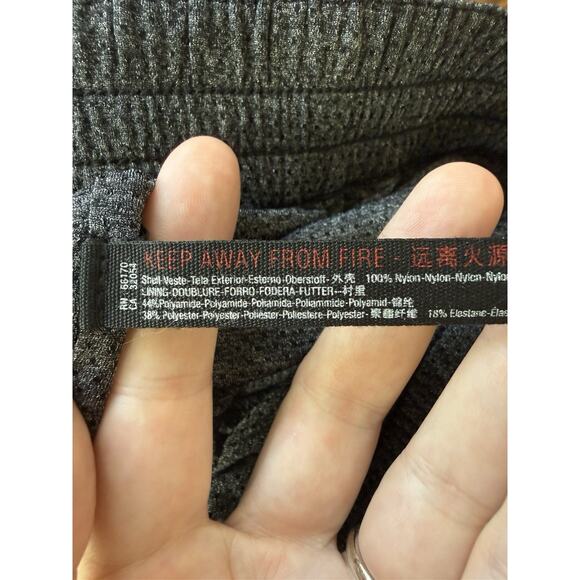 Free People FP Movement Shorts Diamondback Snake Print Medium Brief Lined Buckle - Picture 6 of 8